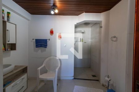 Banheiro da Suíte 1 de casa de condomínio à venda com 4 quartos, 233m² em Cavalhada, Porto Alegre