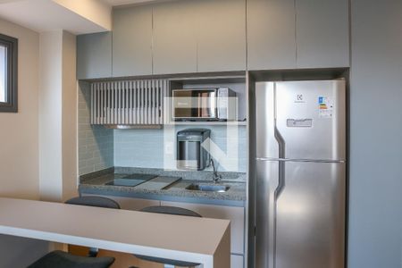 Sala e Cozinha de apartamento para alugar com 1 quarto, 34m² em Perdizes, São Paulo