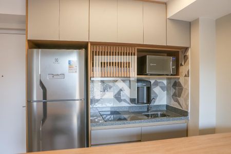 Sala e Cozinha de apartamento para alugar com 1 quarto, 34m² em Perdizes, São Paulo