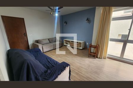 Sala de apartamento para alugar com 4 quartos, 166m² em Ponta da Praia, Santos