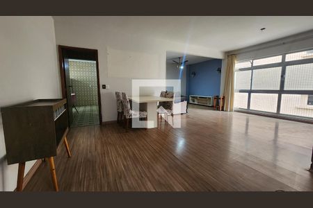 Sala de apartamento para alugar com 4 quartos, 166m² em Ponta da Praia, Santos