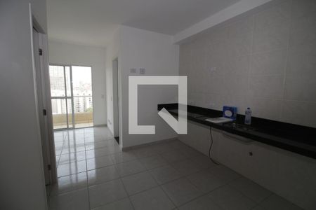 Sala/Cozinha de apartamento para alugar com 1 quarto, 49m² em Vila Granada, São Paulo