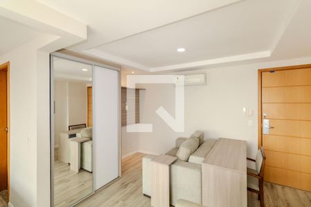 Sala/Cozinha de apartamento para alugar com 1 quarto, 35m² em Campo Grande, Rio de Janeiro