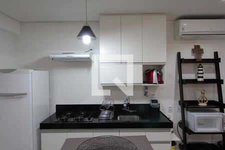 Sala, Copa e Cozinha de kitnet/studio para alugar com 1 quarto, 33m² em Indaiá, Belo Horizonte