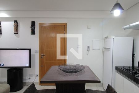 Sala, Copa e Cozinha de kitnet/studio para alugar com 1 quarto, 33m² em Indaiá, Belo Horizonte