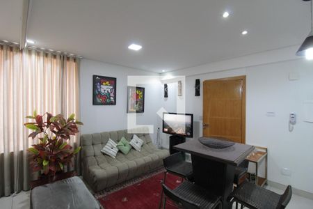 Sala, Copa e Cozinha de kitnet/studio para alugar com 1 quarto, 33m² em Indaiá, Belo Horizonte