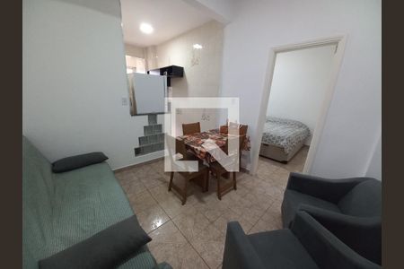 Sala de apartamento para alugar com 2 quartos, 40m² em Centro, São Vicente