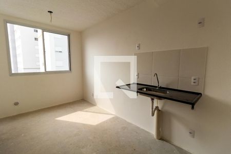 Sala e Cozinha de kitnet/studio à venda com 1 quarto, 24m² em Água Branca, São Paulo