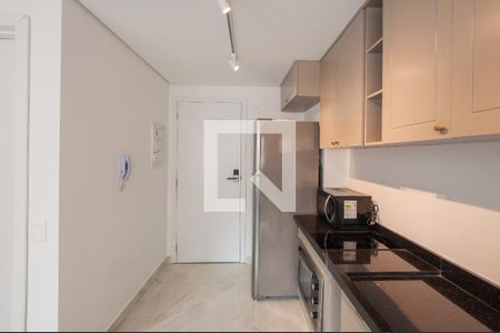 Cozinha de kitnet/studio à venda com 1 quarto, 25m² em Pinheiros, São Paulo