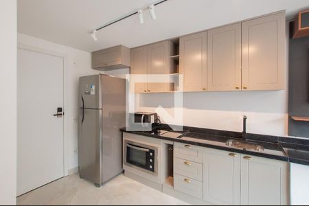 Cozinha de kitnet/studio à venda com 1 quarto, 25m² em Pinheiros, São Paulo