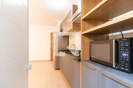 Cozinha de apartamento para alugar com 2 quartos, 48m² em Cruzeiro, São José dos Pinhais