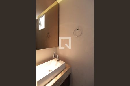 Lavabo da Sala de casa de condomínio à venda com 3 quartos, 127m² em Castelo, Belo Horizonte