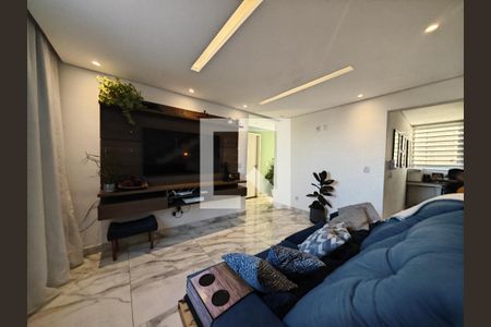 Sala de apartamento à venda com 3 quartos, 128m² em Santa Monica, Belo Horizonte