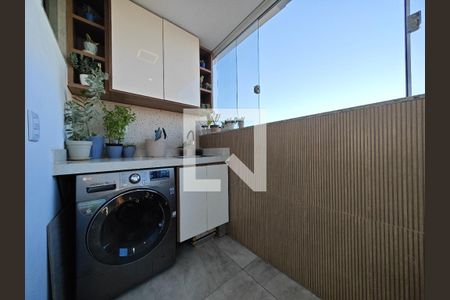 Área de Serviço de apartamento à venda com 3 quartos, 128m² em Santa Monica, Belo Horizonte