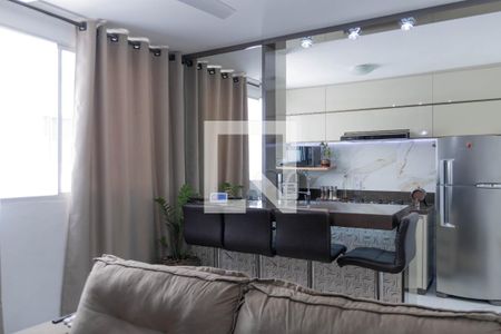 Sala de apartamento à venda com 2 quartos, 49m² em Camargos, Belo Horizonte