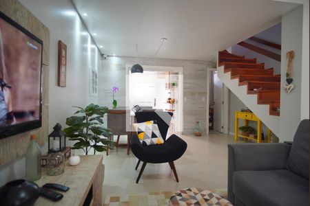 Sala de casa de condomínio à venda com 2 quartos, 96m² em Morro Santana, Porto Alegre