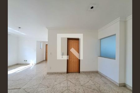 Sala de apartamento à venda com 3 quartos, 90m² em Grajaú, Belo Horizonte