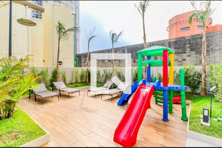 Playgrround de apartamento para alugar com 1 quarto, 28m² em Jardim Caravelas, São Paulo