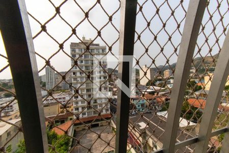 Vista da Sala de apartamento à venda com 2 quartos, 69m² em Fonseca, Niterói