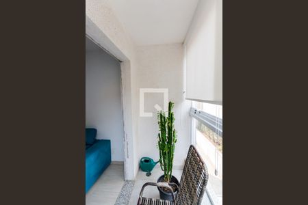 Varanda da Sala de apartamento à venda com 2 quartos, 48m² em Parque Oratório, Santo André