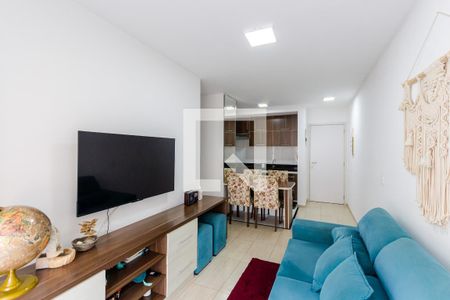 Sala de apartamento à venda com 2 quartos, 48m² em Parque Oratório, Santo André