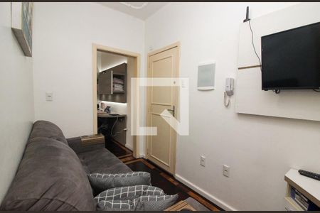 Sala de apartamento à venda com 1 quarto, 60m² em Centro Histórico, Porto Alegre