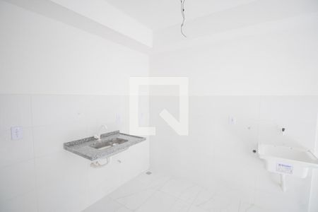 Cozinha e Área de Serviço de apartamento para alugar com 1 quarto, 24m² em Trindade, São Gonçalo