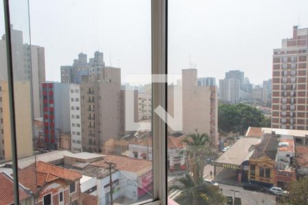 VISTA DA SACADA de apartamento à venda com 1 quarto, 40m² em Centro, Campinas