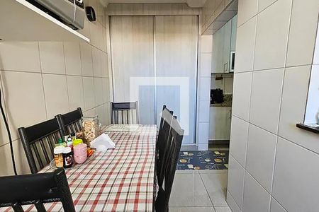 Cozinha de apartamento à venda com 3 quartos, 80m² em Eldorado, Contagem