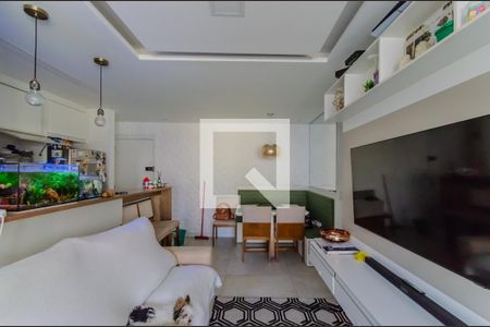 Sala de apartamento à venda com 2 quartos, 68m² em Vila Dom Pedro I, São Paulo