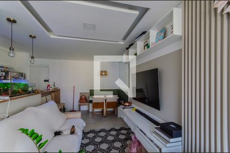 Sala de apartamento à venda com 2 quartos, 68m² em Vila Dom Pedro I, São Paulo