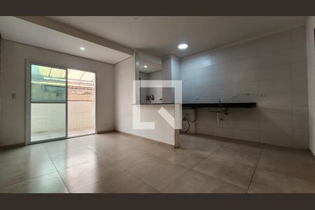 Sala de apartamento para alugar com 1 quarto, 54m² em Macuco, Santos