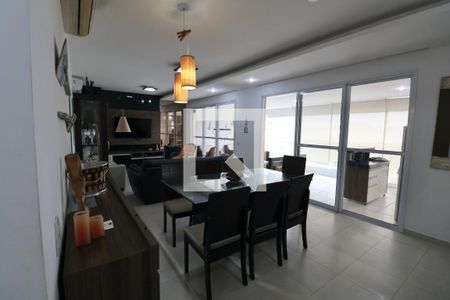 Sala de apartamento para alugar com 4 quartos, 158m² em Mar E Céu, Guarujá