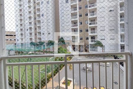 Varanda da Sala de apartamento para alugar com 2 quartos, 43m² em Residencial Parque da Fazenda, Campinas