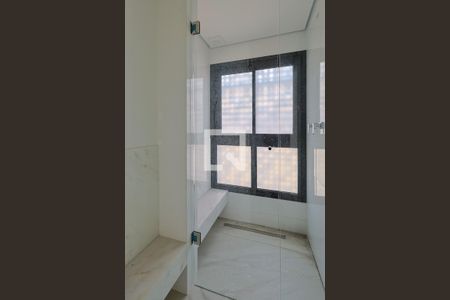 Banheiro de kitnet/studio à venda com 1 quarto, 42m² em Savassi, Belo Horizonte