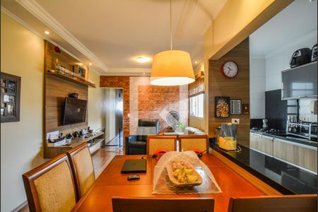 Sala de Jantar de apartamento para alugar com 3 quartos, 74m² em Utinga, Santo André