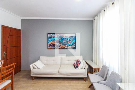 Sala de apartamento à venda com 3 quartos, 70m² em Heliópolis, Belo Horizonte