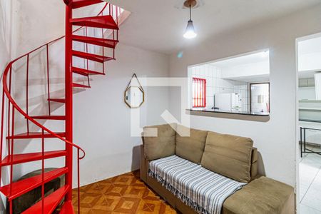 Sala de casa para alugar com 1 quarto, 40m² em Cidade São Francisco, São Paulo