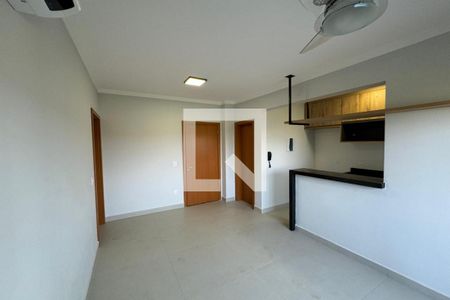 Sala de apartamento para alugar com 1 quarto, 45m² em yy, Ribeirão Preto