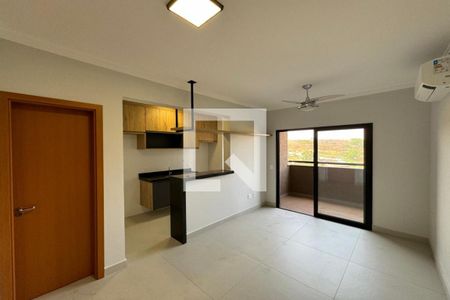 Sala de apartamento para alugar com 1 quarto, 45m² em yy, Ribeirão Preto