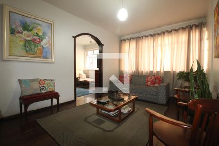 Sala  de apartamento para alugar com 4 quartos, 147m² em Funcionários, Belo Horizonte