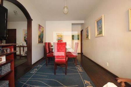 Sala  de apartamento à venda com 4 quartos, 147m² em Funcionários, Belo Horizonte