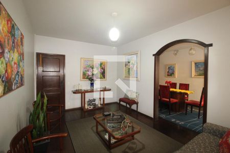 Sala  de apartamento à venda com 4 quartos, 147m² em Funcionários, Belo Horizonte