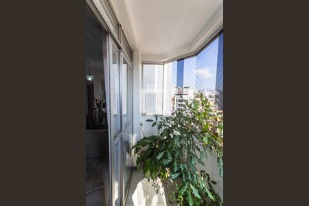 Varanda da Sala de apartamento à venda com 3 quartos, 110m² em Ipiranga, Belo Horizonte