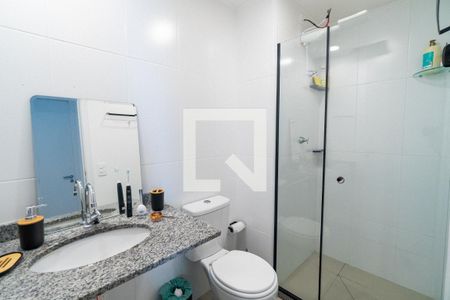 Banheiro de apartamento para alugar com 1 quarto, 32m² em Vila Clementino, São Paulo