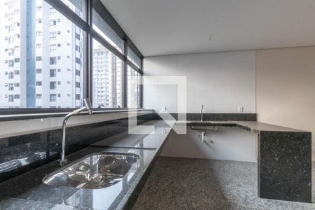 Cozinha de apartamento à venda com 1 quarto, 37m² em Centro, Belo Horizonte