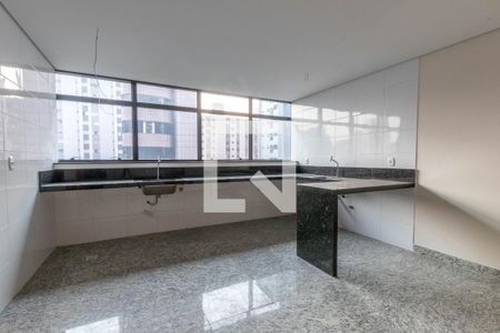 Cozinha de apartamento à venda com 1 quarto, 37m² em Centro, Belo Horizonte