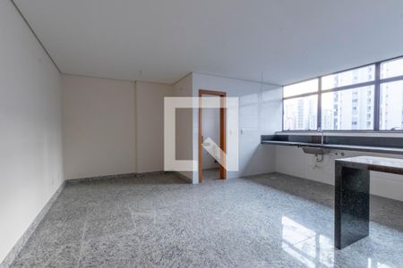 Sala de apartamento à venda com 1 quarto, 37m² em Centro, Belo Horizonte