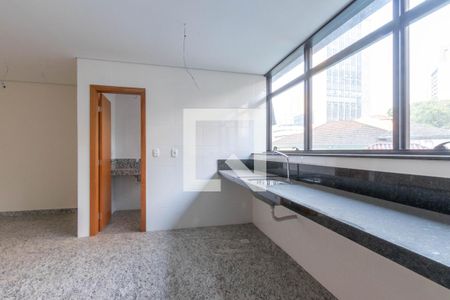 Cozinha de apartamento à venda com 1 quarto, 37m² em Centro, Belo Horizonte