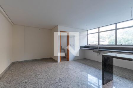 Sala de apartamento à venda com 1 quarto, 37m² em Centro, Belo Horizonte